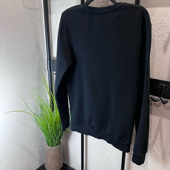 Zara Man crew neck sweatshirt black size medium - Picture 6 of 12